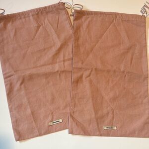 New MIU-MIU Shoes Dust/Storage bag Cotton